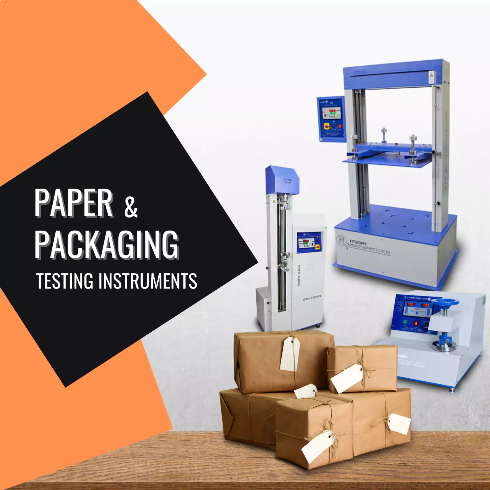 Paper and Packaging Testing Instruments Manufacturers India